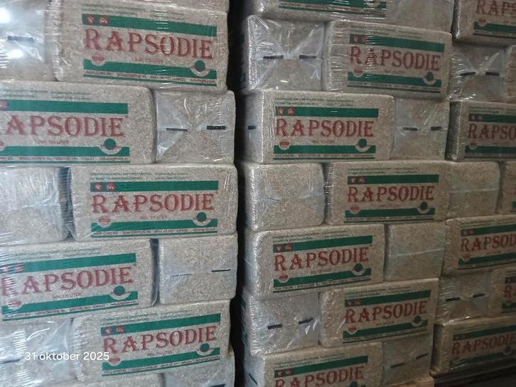 Rapsodie gehakseld koolzaadstro Inhoud 115 Liter, Dieren en Toebehoren, Dierenvoeding, Vee, Ophalen of Verzenden