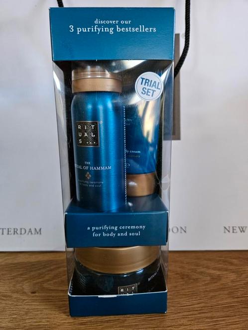 Rituals trail set Hammam NIEUW, Sieraden, Tassen en Uiterlijk, Uiterlijk | Lichaamsverzorging, Nieuw, Bad & Douche, Ophalen