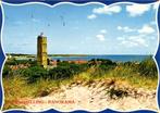 Terschelling - Panorama - Brandaris - 1980 gelopen, Verzamelen, Ansichtkaarten | Nederland, Ophalen of Verzenden, Voor 1920, Gelopen