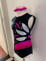 Nieuw Twirlpakje ritmisch gym  maat 140 met scrunchie, Ophalen of Verzenden, Nieuw, Kleding