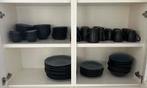 Blauw/zwart serviesset van Sharon by ter Stege, Huis en Inrichting, Keuken | Servies, Ophalen of Verzenden, Gebruikt