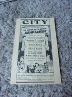 1940 CITY THEATER REVUE "AANPAKKEN" KRANT AANKONDIGING, Verzamelen, Tijdschriften, Kranten en Knipsels, Ophalen, 1920 tot 1940