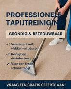PROFESSIONELE TAPIJTREINIGING, Vacatures, Vanaf 10 jaar, Overige vormen