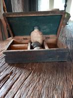 Oud stoer kistje, Ophalen of Verzenden