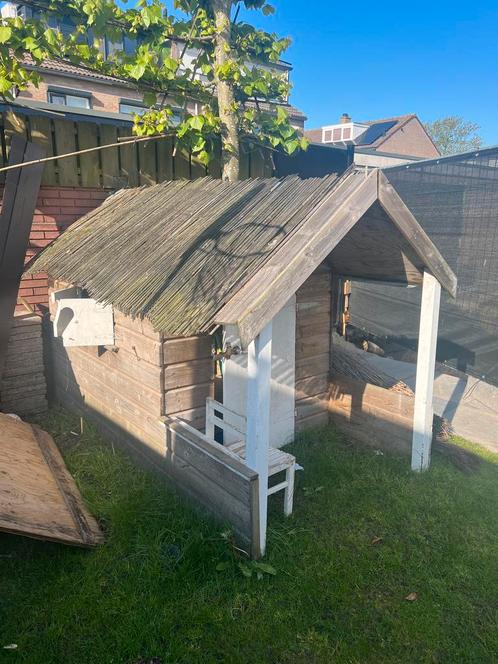 Speelhuis tuin, Kinderen en Baby's, Speelgoed | Buiten | Speelhuisjes, Gebruikt, Hout, Ophalen of Verzenden