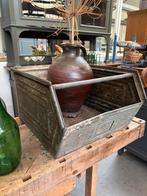 Industriele metalen bak, Ophalen, Gebruikt, 50 tot 100 cm, Metaal