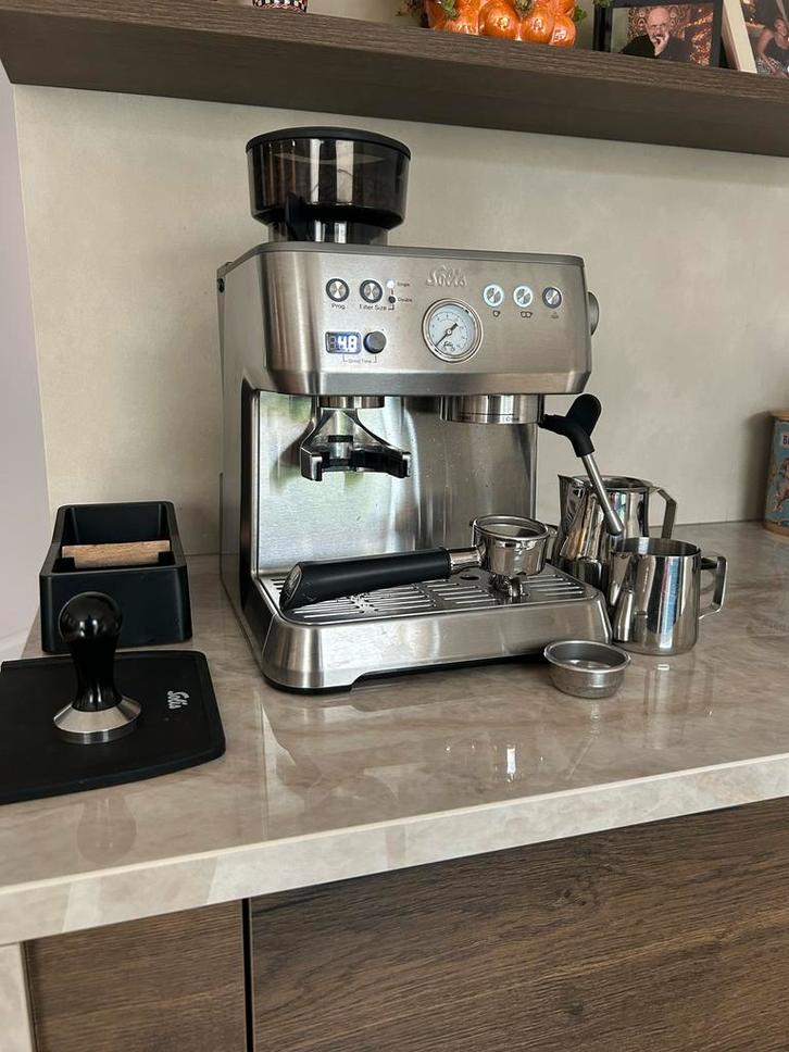 Solis Grind & Infuse Perfetta - Weinig gebruikt!, Witgoed en Apparatuur, Koffiezetapparaten, Zo goed als nieuw, Koffiebonen, Espresso apparaat