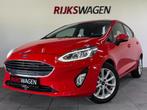 Ford Fiesta 1.0 EcoBoost Titanium Automaat/Carplay/Sfeer, Auto's, Ford, LED verlichting, Gebruikt, Zwart, Met garantie (alle)