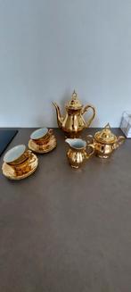 Vintage Bavaria koffie servies verguld, Antiek en Kunst, Antiek | Servies compleet, Ophalen