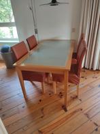 Eethoek + wandmeubel + salontafel, Huis en Inrichting, Complete eetkamers, Ophalen, Gebruikt, 4 tot 6 stoelen