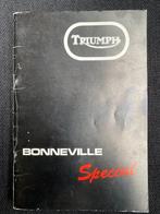 Owners manual Triumph T140D Special, Motoren, Handleidingen en Instructieboekjes, Triumph