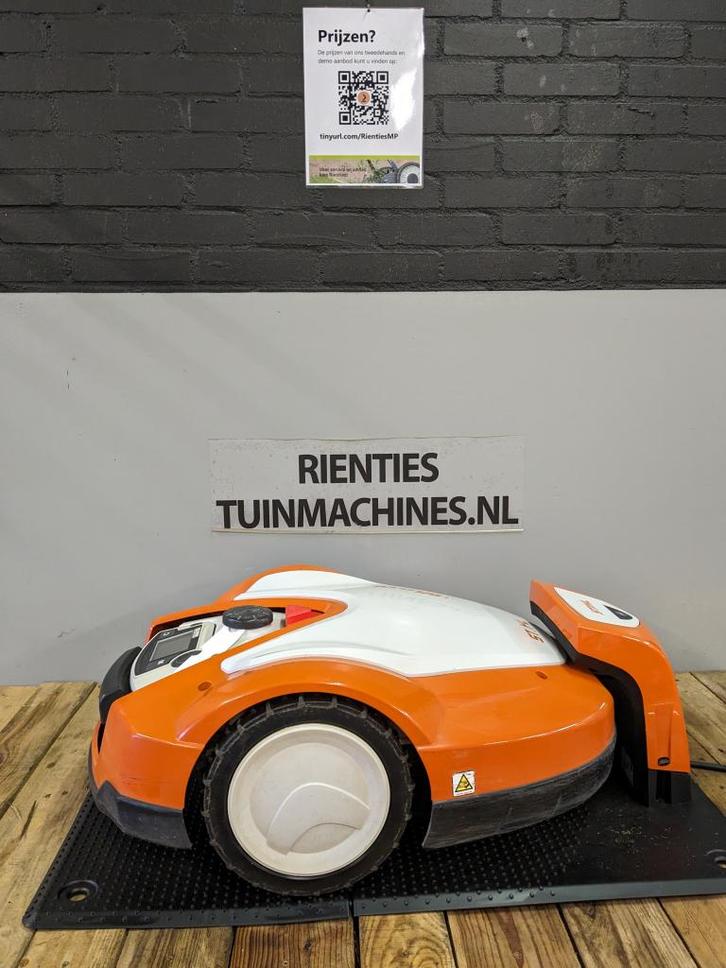 STIHL RMI 632 PC Robotmaaier, Tuin en Terras, Zitmaaiers, Gebruikt, Minder dan 90 cm, Mulchfunctie, Ophalen of Verzenden
