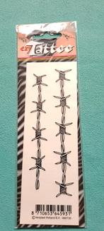 Tijdelijke tattoo, prikkeldraad, Ophalen of Verzenden