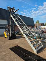 Stalen trap gegalv. Hoog 3,4 mtr. Nob057, Ophalen, Zo goed als nieuw, 2 tot 4 meter