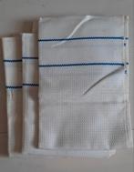 Thee keuken glazen doeken,antiek,rechthoekig, Ophalen of Verzenden