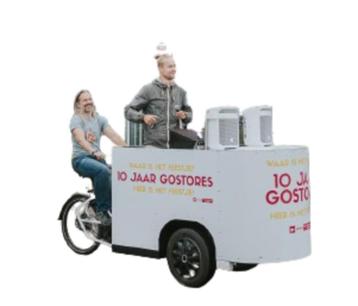 Mobiele DJ Bakfiets, rijdende DJ voor brand activations beschikbaar voor biedingen