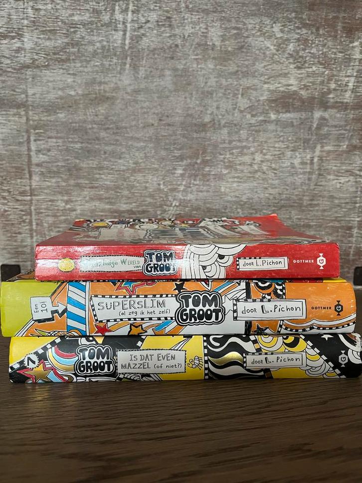 Tom Groot Boeken Set - 3 Delen, Boeken, Kinderboeken | Jeugd | onder 10 jaar, Zo goed als nieuw, Fictie algemeen, Ophalen of Verzenden