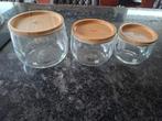 Waterdrop glazen bowls, Ophalen of Verzenden, Zo goed als nieuw