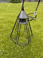 Hanglamp metaal industriële look, Huis en Inrichting, Lampen | Hanglampen, Ophalen of Verzenden, Zo goed als nieuw, Metaal, Minder dan 50 cm