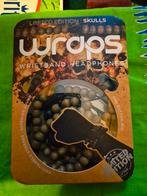 Nieuwe Wraps Armband Koptelefoon - Limited Edition Skulls, Ophalen of Verzenden, Nieuw, Overige merken