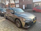 AUDI E-TRON 55 S-LINE bj31-12-2020, Auto diversen, Schadeauto's, Automaat, Elektrisch, SUV of Terreinwagen, Zilver of Grijs
