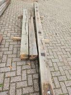 Eiken balken 20x20  2x 230 1x 430, Ophalen, Eiken, Zo goed als nieuw, 50 mm of meer