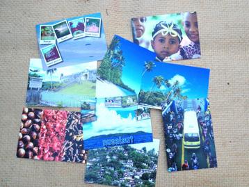 setje van 9 ansichtkaarten van Ambon / Maluku / Molukken   beschikbaar voor biedingen
