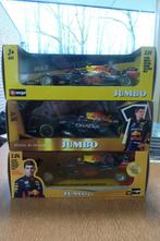 7 x Red Bull Racing Max Verstappen in doos JUMBO Bburago, Ophalen of Verzenden, Zo goed als nieuw, Auto, Bburago