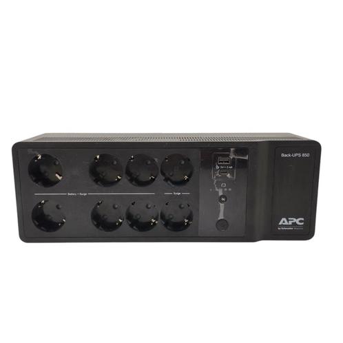 APC Back-UPS 850 noodstroomvoeding met 8x stopcontact | Met, Computers en Software, Noodvoedingen (UPS), Zo goed als nieuw