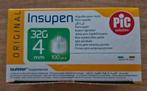 Insupen naaldjes 32G 4mm 100 stuks, Ophalen of Verzenden, Zo goed als nieuw