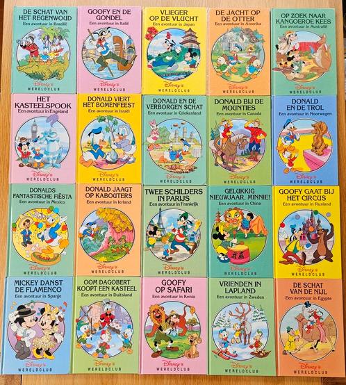 20 verschillende Disney's wereldclub boeken, thema: landen, Boeken, Kinderboeken | Jeugd | onder 10 jaar, Gelezen, Ophalen of Verzenden