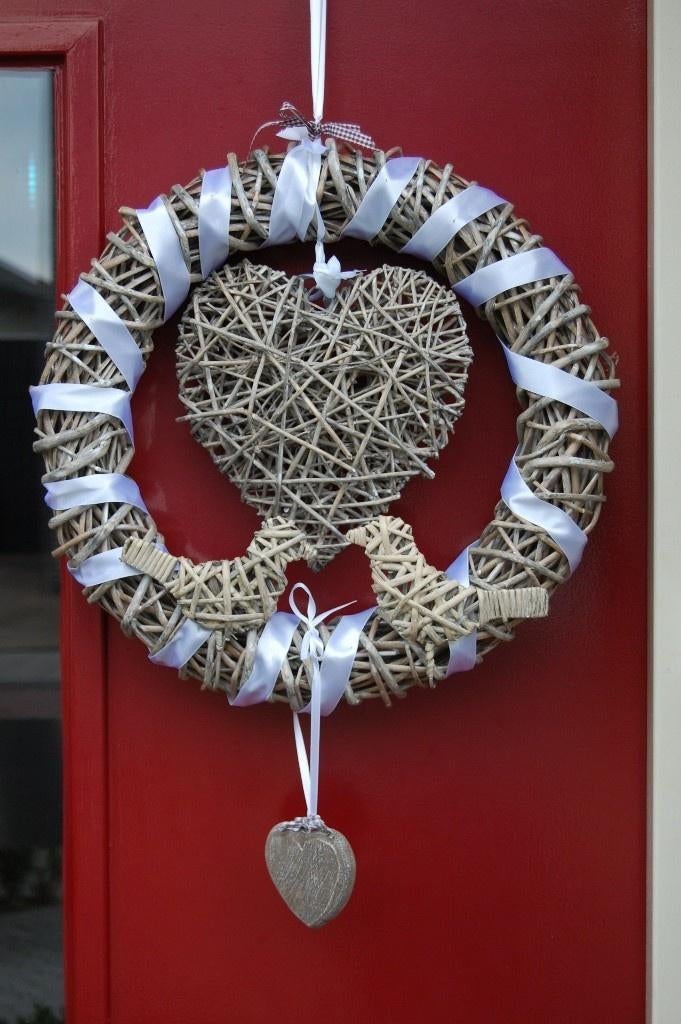 Geboorte krans jongen of meisje of hart model, Ophalen, Zo goed als nieuw