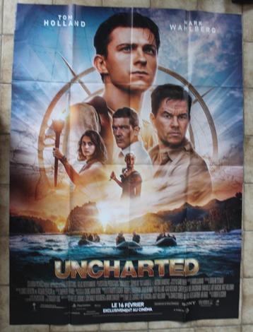 filmaffiche Uncharted 2022 XL filmposter beschikbaar voor biedingen