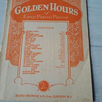 Pianomuziek, makkelijke oefenstukjes beschikbaar voor biedingen