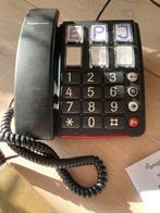Seniorentelefoon met grote toetsen, Telecommunicatie, Vaste telefoons | Niet Draadloos, Ophalen, Zo goed als nieuw