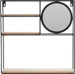 Zwart wandrek met spiegel, Huis en Inrichting, Ophalen of Verzenden, Nieuw