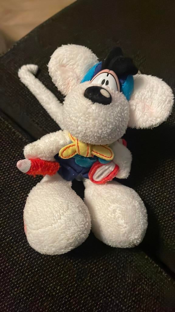 Diddl back to school knuffel, Verzamelen, Diddl, Ophalen of Verzenden, Gebruikt, Knuffel