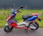 Aprilia SR Spiderman  (met werk), Ophalen, Tweetakt, Gebruikt, Maximaal 45 km/u