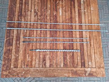 Set lange SDS betonboren – 45 t/m 100 cm beschikbaar voor biedingen