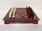 A6065. Tof Chinees schaakbord, Hobby en Vrije tijd, Denksport en Puzzels, Ophalen of Verzenden, Minder dan 500 stukjes, Gebruikt