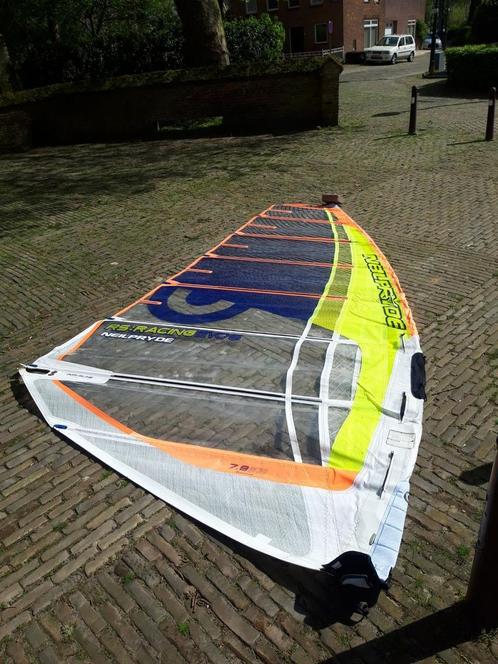 Neilpryde RS racing evo6 7.8, Watersport en Boten, Windsurfen, Gebruikt, Zeil, Minder dan 250 cm, Met draagtas, 7 m² of meer, Ophalen