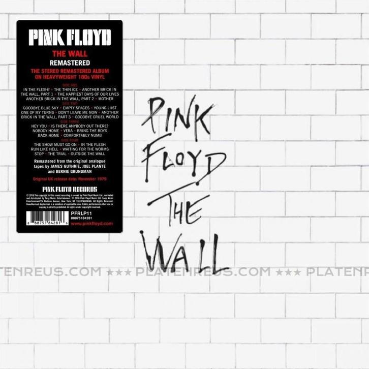 Pink Floyd – The Wall * Nieuw * 2 LP, Cd's en Dvd's, Vinyl | Rock, Nieuw in verpakking, Poprock, 12 inch, Ophalen of Verzenden