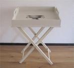 Butlertray, fraai dienblad op inklapbare standaard van hout, Ophalen