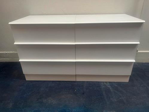 Mooie Degelijke Witte LADEKAST COMMODE met 6 Laden, Kinderen en Baby's, Kinderkamer | Commodes en Kasten, Gebruikt, Kast, Minder dan 90 cm
