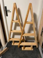 2 steigerhouten kerstbomen, Ophalen, Zo goed als nieuw