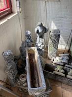 Betonnen Beelden en Bloembakken - Tuin Decoratie, Tuin en Terras, Ophalen, Gebruikt, Beton, Overige typen