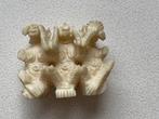 antiek beeldje ivoor, Verzenden, Zo goed als nieuw, Dier