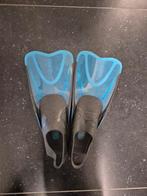 Blauwe zwemflippers maat 32/33, Watersport en Boten, Duiken, Ophalen of Verzenden, Gebruikt, Zwem- of Duikvliezen