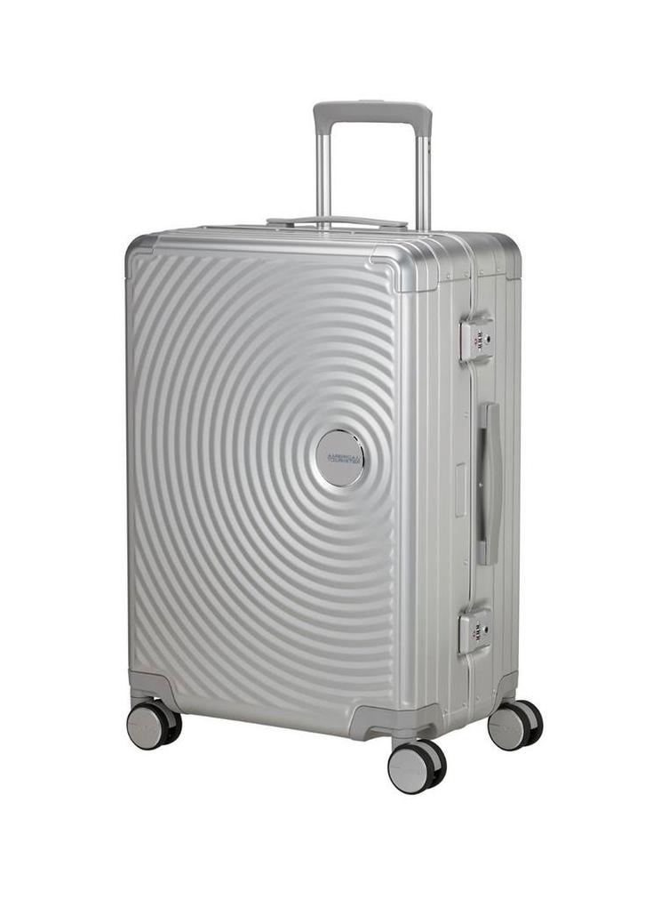 American Tourister Aluminium 55” Rimowa Samsonite ALU, Sieraden, Tassen en Uiterlijk, Koffers, Nieuw, Metaal, 50 tot 60 cm, 35 tot 45 cm