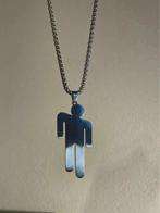 billie eilish blosh ketting stainless steel, Sieraden, Tassen en Uiterlijk, Kettingen, Verzenden, Nieuw, Zilver, Overige materialen